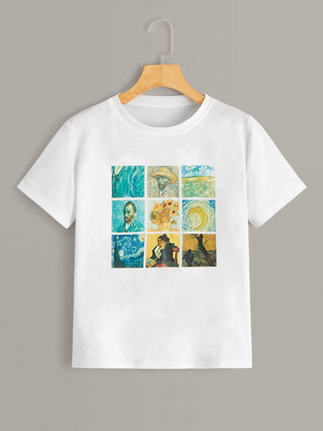 Figure Graphic Tee