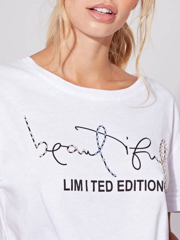 Beautiful Tie Front T-Shirt