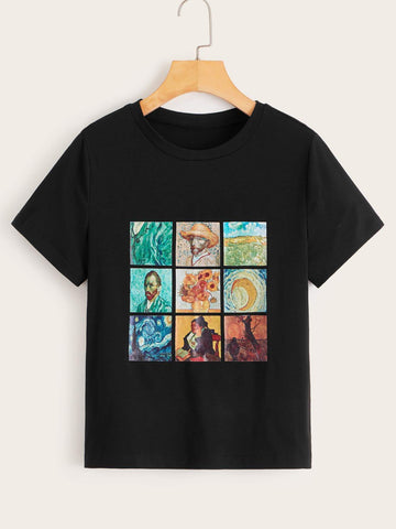 Figure Graphic Tee