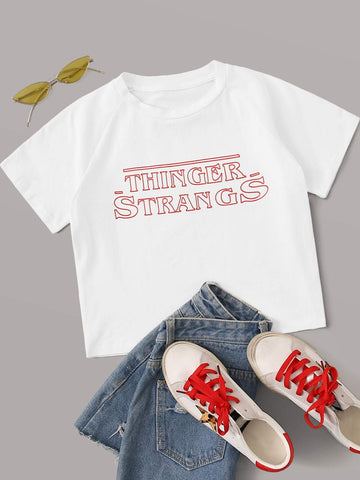 Letter Graphic Tee