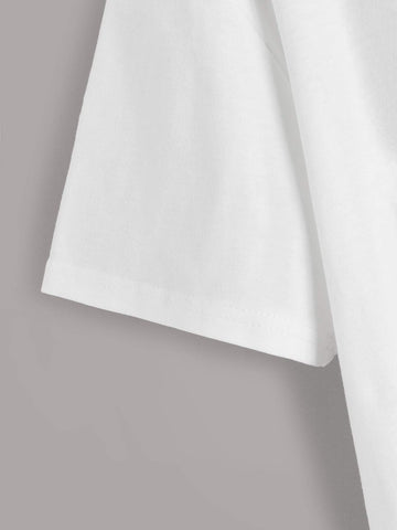 Sun & Letter Graphic Tee