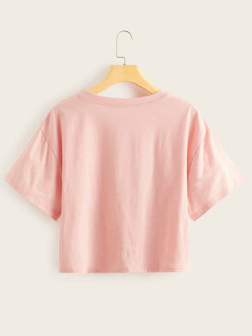 Dinosaur Print Short Sleeve Tee