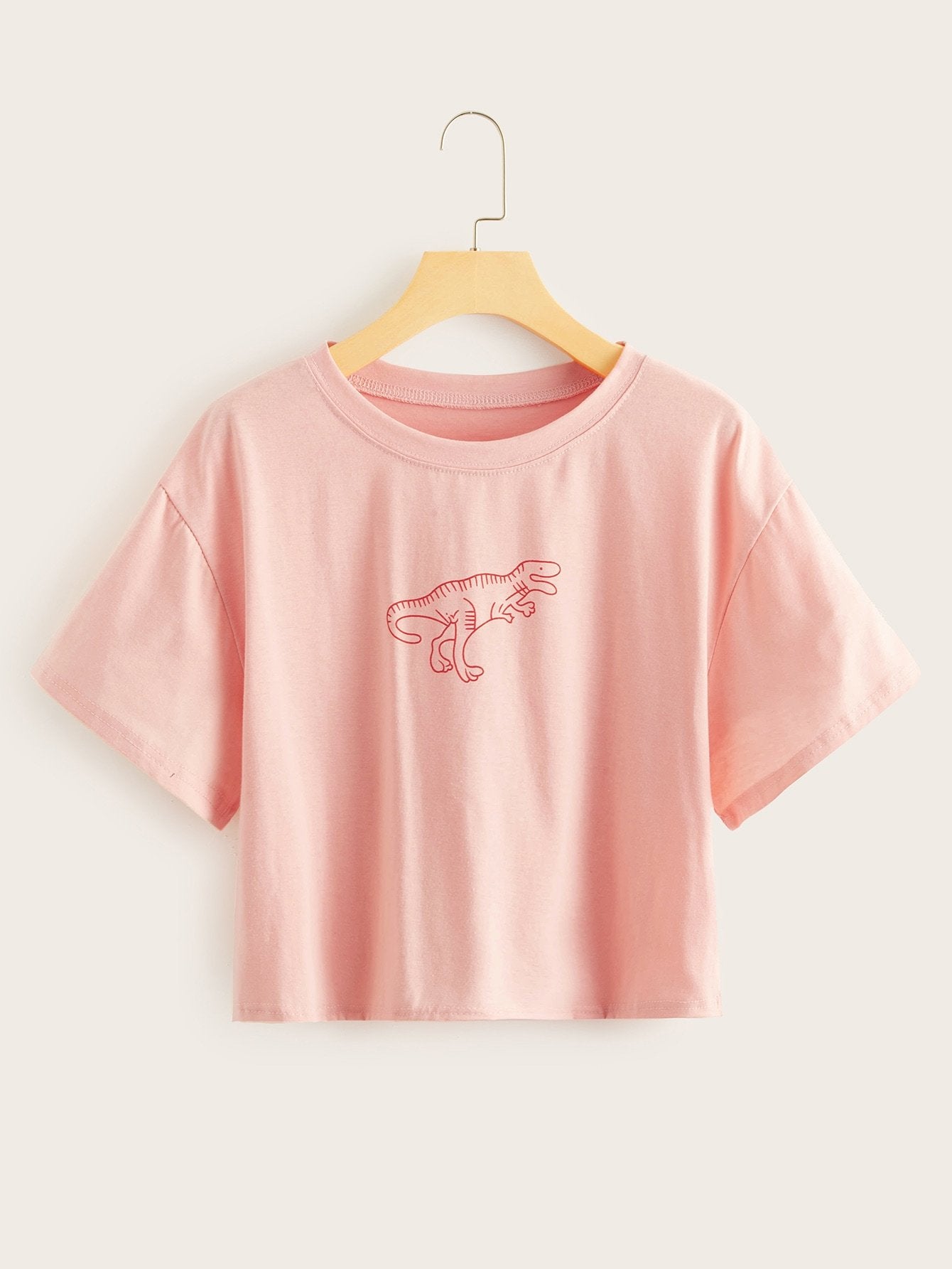 Dinosaur Print Short Sleeve Tee