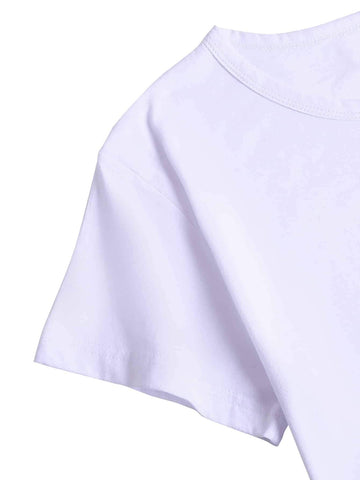 Cartoon Graphic Short Sleeve Tee
