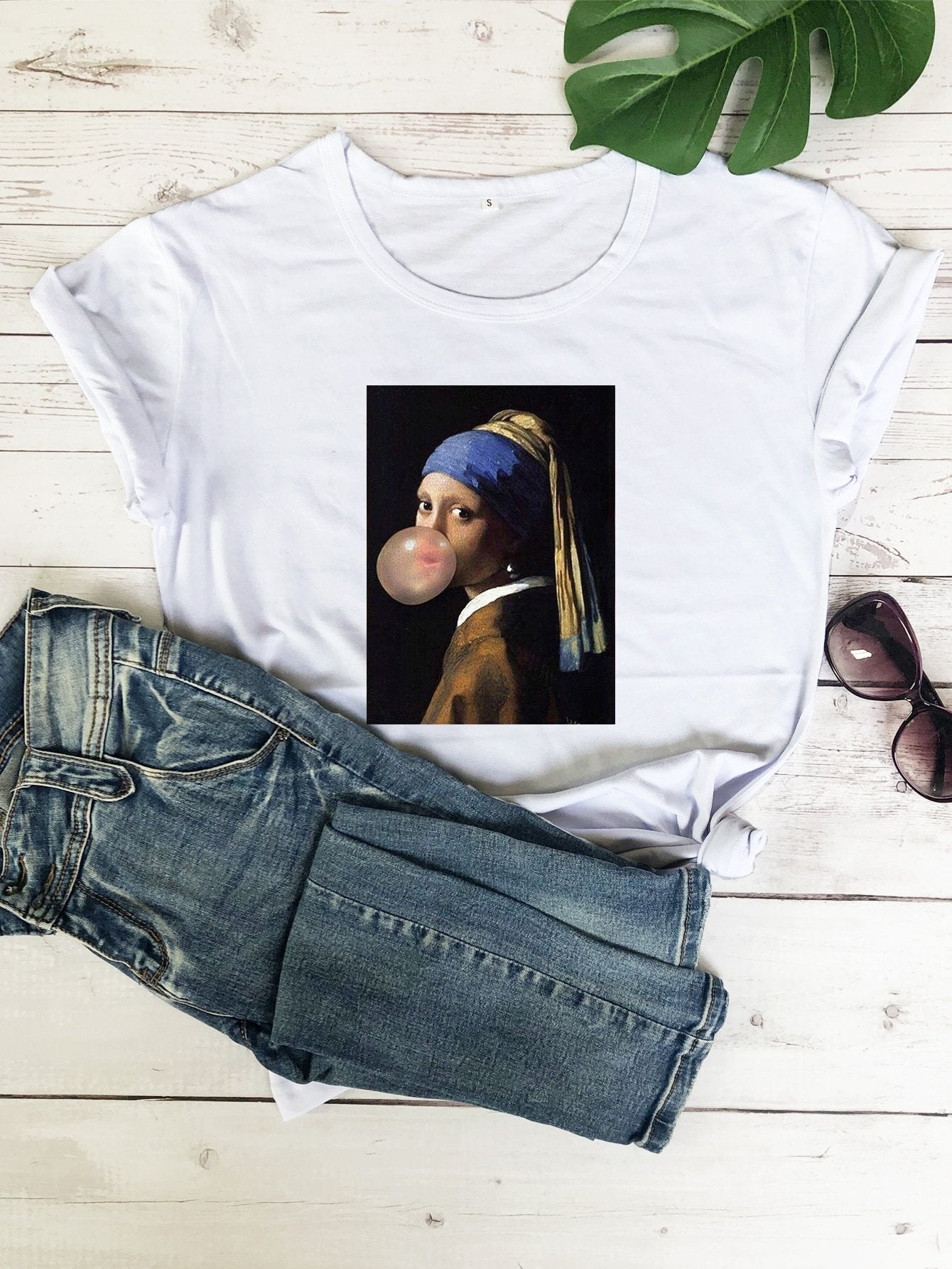 Cartoon Graphic Short Sleeve Tee