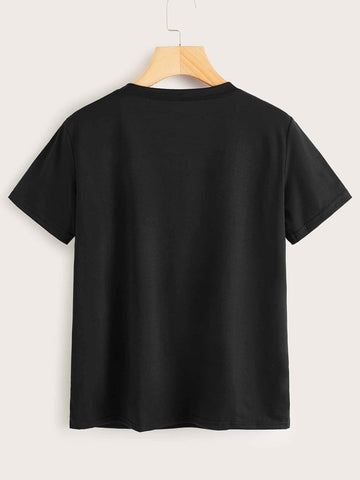 Plants And Slogan Graphic Tee