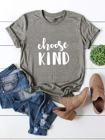 Letter Graphic Short Sleeve Tee
