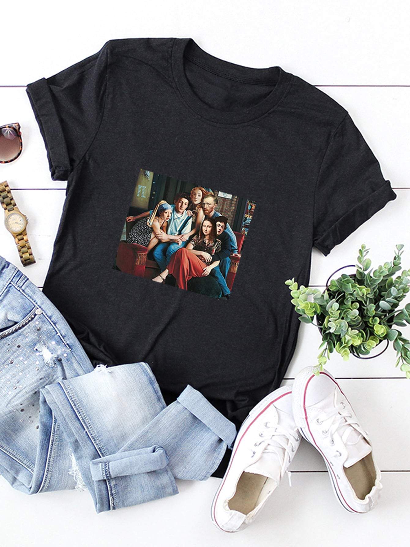 Figure Graphic Short Sleeve Tee