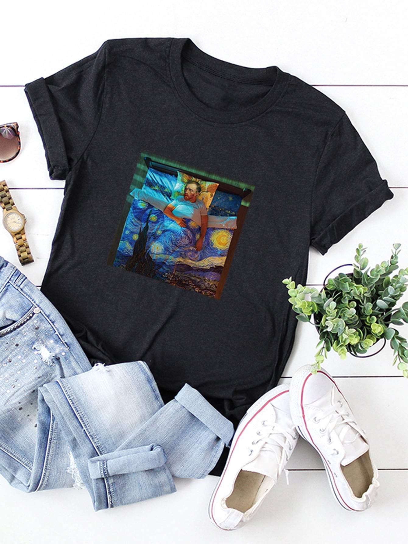 Figure Graphic Short Sleeve Tee