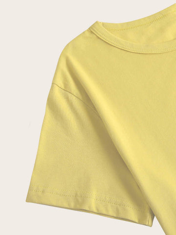 Crown & Letter Graphic Tee