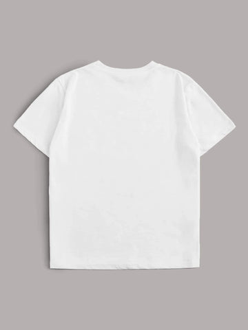 Feather & Letter Graphic Tee